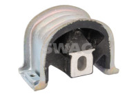 Axle body/engine support bearing