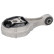 Axle body/engine support bearing