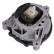 Axle body/engine support bearing