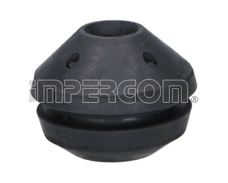 Axle body/engine support bearing