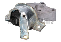 Axle body/motor support bearing