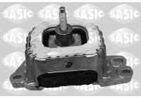Axle body/motor support bearing