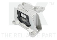 Axle body/motor support bearing