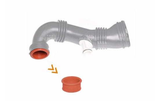 Suction hose, air filter