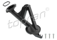 Intake pipe, oil pump