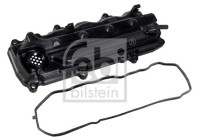 rocker cover without breather valve, with seal