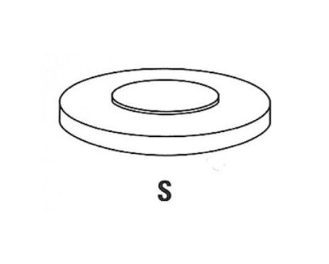 Adjusting disc, valve clearance