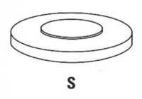 Adjusting disc, valve clearance