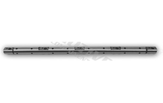 Rocker arm shaft, engine control