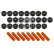 Seal Set, valve stem, Thumbnail 2