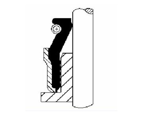 Valve stem gasket