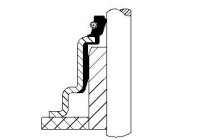 Valve stem gasket