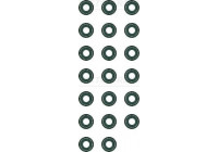 Seal Set, valve stem