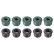 Seal Set, valve stem
