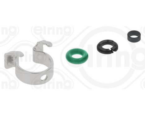 Sealing ring, injector