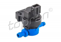 Valve, activated carbon filter