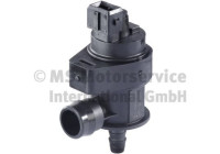 Valve, activated carbon filter