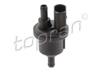 Valve, active carbon filter