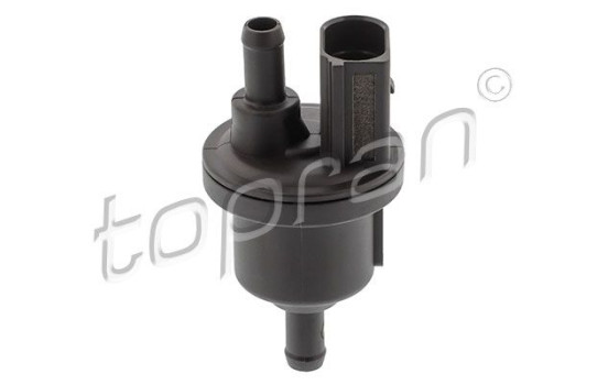 Valve, active carbon filter