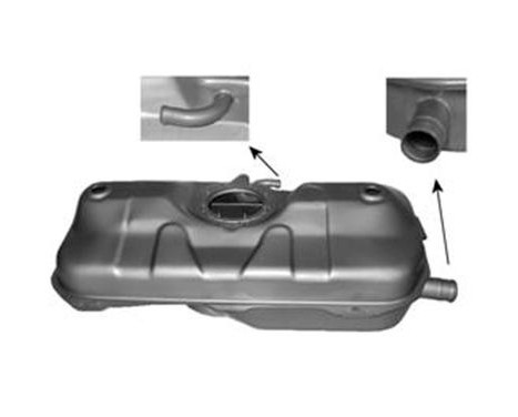 Fuel Tank 1601081 Van Wezel