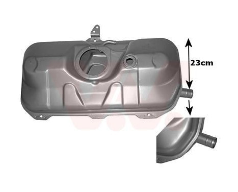 Fuel Tank 1758084 Van Wezel, Image 2