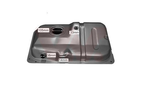 Fuel Tank 1830082 Van Wezel, Image 2