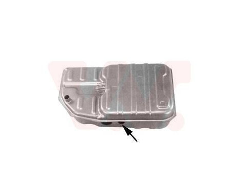 Fuel Tank 3712083 Van Wezel, Image 2