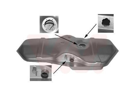 Fuel Tank 3730084 Van Wezel, Image 2