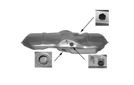 Fuel Tank 3730088 Van Wezel