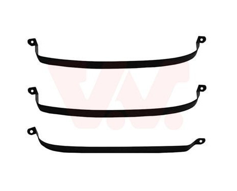 Steel Strap, fuel tank 5880098 Van Wezel, Image 2