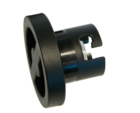 LPG dust cap recessed briefly
