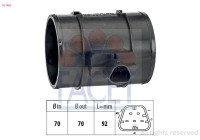 Air Mass Sensor Made in Italy - OE Equivalent