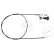 Choke Cable, cold start control K42010 ABS