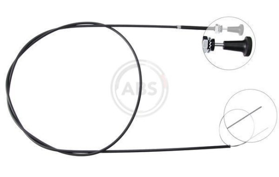 Choke Cable, cold start control K42010 ABS