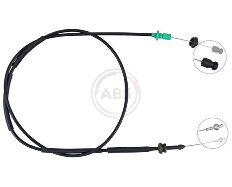 Throttle cable K35870 ABS