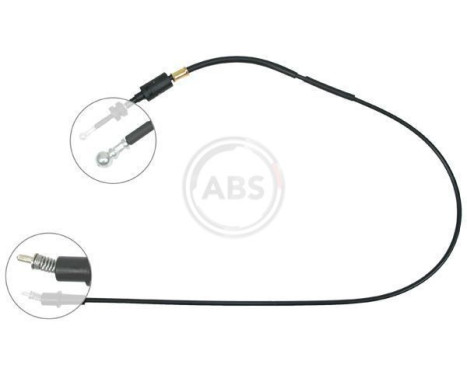 Accelerator Cable K36980 ABS, Image 3
