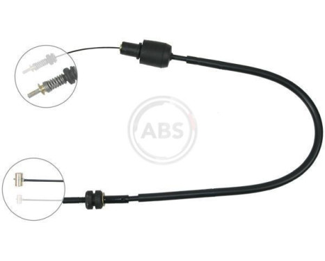 Accelerator Cable K37020 ABS, Image 3