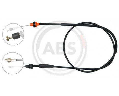 Accelerator Cable K37140 ABS, Image 3