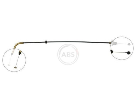 Accelerator Cable K37230 ABS, Image 3