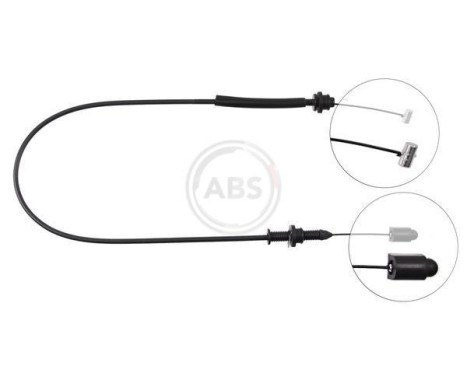 Accelerator Cable K37240 ABS, Image 3