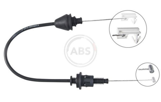 Accelerator Cable K37550 ABS, Image 2