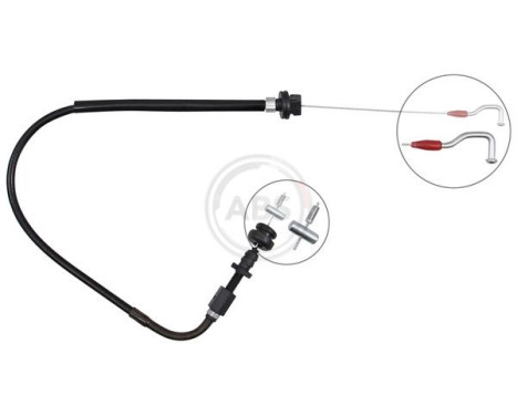 Throttle cable K35980 ABS