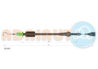 Throttle cable