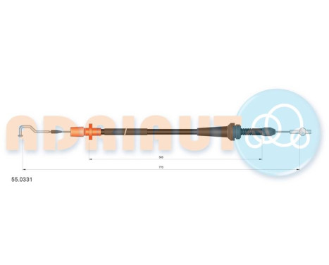 Throttle cable