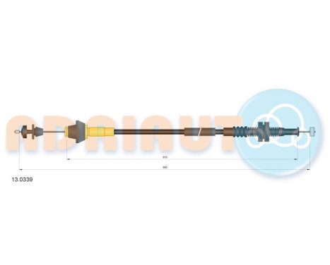 Throttle cable