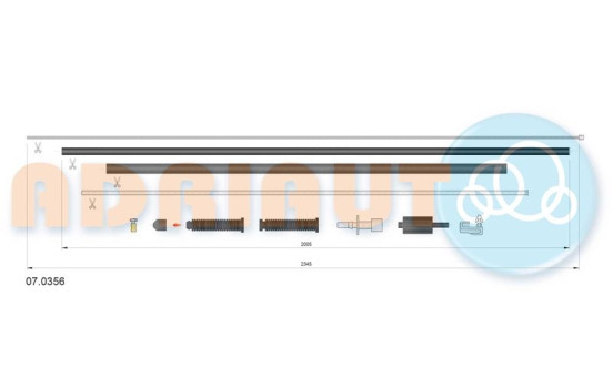 Throttle cable