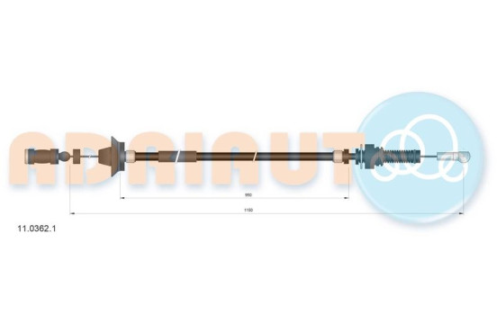 Throttle cable