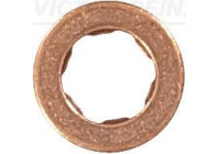 Sealing ring, injection valve