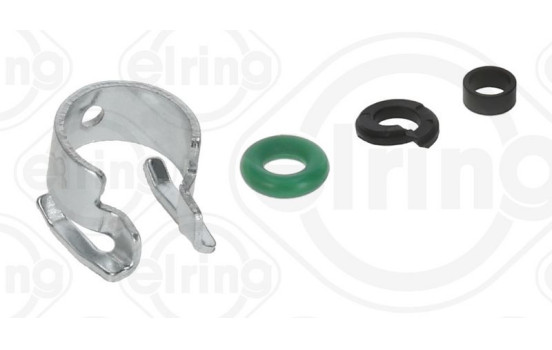 Sealing ring, injector