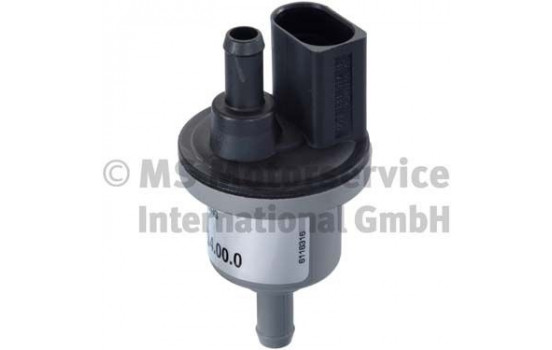 Valve, activated carbon filter